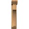 Ekena Millwork Westlake Slat Rough Sawn Bracket w/ Offset Brace, Western Red Cedar, 6"W x 24"D x 32"H BKT0604X24X32WTL06RWR - alternate 2